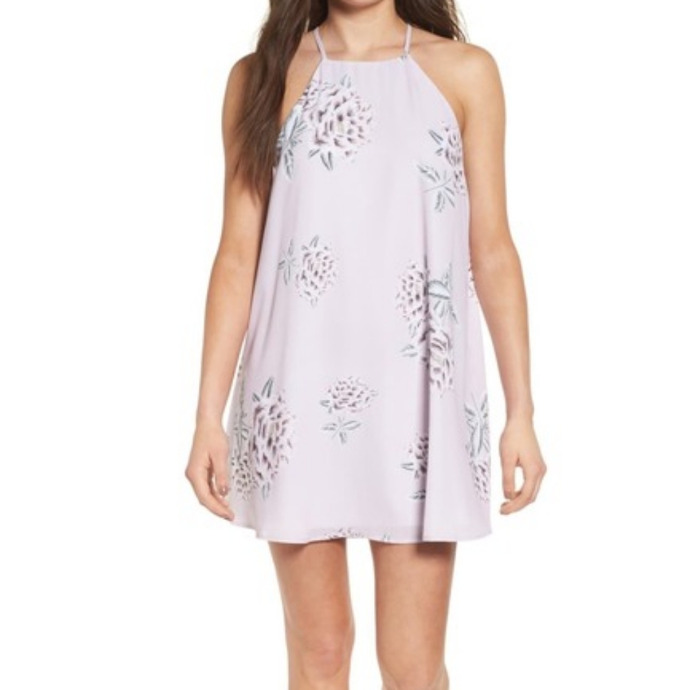 Show me your mumu lavender Gomez floral dress